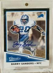 Barry Sanders [Autograph] Football Cards 2017 Panini Classics Prices
