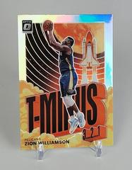 Zion Williamson [Holo] Basketball Cards 2021 Panini Donruss Optic T Minus 3 2 1 Prices