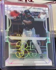 Frank Thomas #TJN-14 Baseball Cards 2022 Panini National Treasures Jersey Numbers Prices