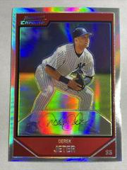 Derek Jeter [Refractor] #90 Baseball Cards 2007 Bowman Chrome Prices