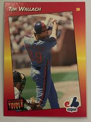 Tim Wallach #224 Baseball Cards 1992 Panini Donruss Triple Play Prices