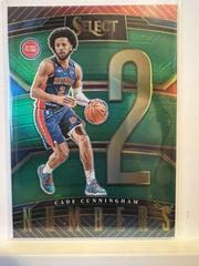 Cade Cunningham [Green] #3 Basketball Cards 2022 Panini Select Numbers Prices