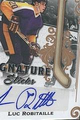 Luc Robitaille [Bronze] Hockey Cards 2021 Leaf Lumber Signature Sticks Prices