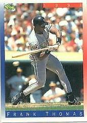 Frank Thomas [Series II] Baseball Cards 1992 Classic Prices