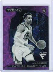Patrick Baldwin Jr. [Purple Scope] #23 Basketball Cards 2022 Panini Flux Titan Prices