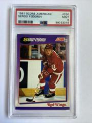 Sergei Fedorov #250 Hockey Cards 1991 Score American Prices