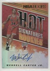 Wendell Carter Jr. Basketball Cards 2018 Panini Hoops Hot Signatures Rookies Prices