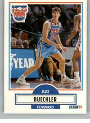 Jud Buechler #U-59 Basketball Cards 1990 Fleer Update Prices