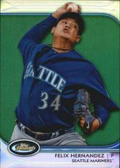 Felix Hernandez [Refractor] #37 Baseball Cards 2012 Finest Prices