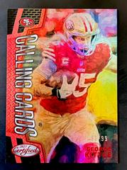 George Kittle [Red] #CALL-19 Football Cards 2023 Panini Certified Calling Prices