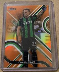Zan Kolmanic [Orange] #11 Soccer Cards 2022 Finest MLS Prices