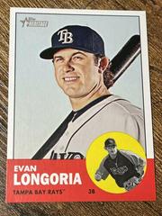 Evan Longoria #177 Baseball Cards 2012 Topps Heritage Prices