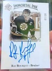 Ray Bourque #II-RB Hockey Cards 2021 SP Authentic Immortal Ink Autographs Prices