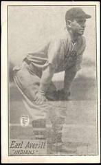 Earl Averill Baseball Cards 1929 R315 Prices