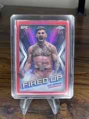 Ilia Topuria [Red Refractor] #FDP-22 Ufc Cards 2024 Topps Chrome UFC Fired Up Prices