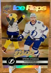 Steven Stamkos, Thunderbug [Gold] #IR-8 Hockey Cards 2023 Upper Deck MVP Ice Reps Prices