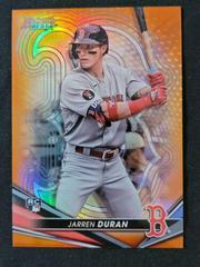 Jarren Duran [Orange] Baseball Cards 2022 Bowman's Best Prices