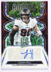 Logan Hall [Neon Green] #15 Football Cards 2022 Panini Spectra Rookie Autographs Prices