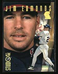 jim edmonds Baseball Cards 1996 Studio Prices