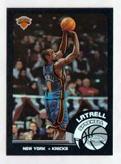 Latrell Sprewell Black Refractor Basketball Cards 2002 Topps Chrome Prices