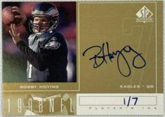 Bobby Hoying [Gold] Football Cards 1998 SP Authentic Player's Ink Prices