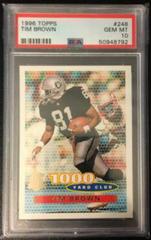 Tim Brown #248 Football Cards 1996 Topps Prices