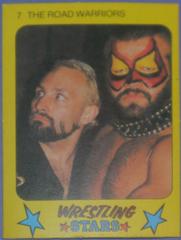 Road Warriors #7 Wrestling Cards 1986 Monty Gum Wrestling Stars Prices