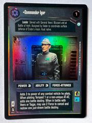 Commander Igar [Foil] Star Wars CCG Reflections II Prices