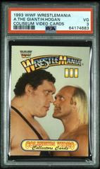 Hulk Hogan, Andre the Giant Wrestling Cards 1993 WWF WrestleMania Prices