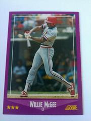 Willie McGee #40 Baseball Cards 1988 Score Prices