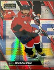 Alex Ovechkin [Red Prism] Hockey Cards 2023 O-Pee-Chee Platinum Preview Prices