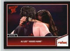 AJ Lee Kisses Kane Wrestling Cards 2013 Topps Best of WWE Prices