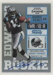 Armanti Edwards [Black Jersey Autograph] #202 Football Cards 2010 Playoff Contenders Prices