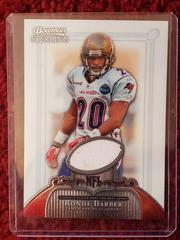 Ronde Barber [Jersey Refractor] #BS-RBA Football Cards 2006 Bowman Sterling Prices