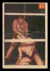 Athol Layton [Lucky Premium Back] Wrestling Cards 1954 Parkhurst Prices