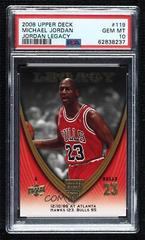 Michael Jordan #119 Basketball Cards 2008 Upper Deck Jordan Legacy Prices