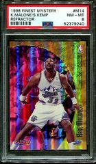 Malone, Kemp [Refractor] #M14 Basketball Cards 1998 Finest Mystery Prices