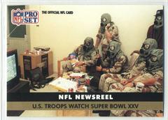 US TROOPS #351 Football Cards 1991 Pro Set Prices