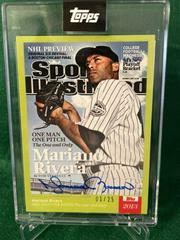 Mariano Rivera [Autograph Canary Yellow] #67A Baseball Cards 2021 Topps X Sports Illustrated Prices