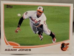 Adam Jones [Diving] #10 Baseball Cards 2013 Topps Prices