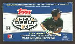 Hobby Box Baseball Cards 2010 Topps Pro Debut Prices