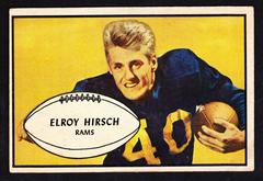 Elroy Hirsch #22 Football Cards 1953 Bowman Prices