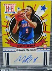 Moses Brown [Blue] #HH-MBR Basketball Cards 2020 Panini Chronicles Hometown Heroes Rookie Autographs Prices