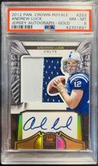 Andrew Luck [Jersey Autograph Gold] Football Cards 2012 Panini Crown Royale Prices