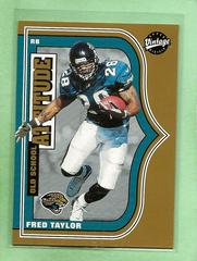 Fred Taylor #OS8 Football Cards 2001 Upper Deck Vintage Old School Attitude Prices
