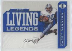 Barry Sanders [Sapphire] #LL19 Football Cards 2020 Panini Illusions Living Legends Prices