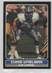 Chris Spielman Football Cards 1990 Panini Score Young Superstars Prices