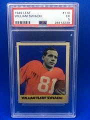 Bill Swiacki #110 Football Cards 1949 Leaf Prices