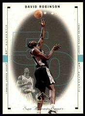 David Robinson Basketball Cards 1998 SP Authentic Prices