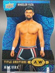 Wheeler Yuta [Blue] #TA-3 Wrestling Cards 2022 Upper Deck Allure AEW Title Ambitions Prices
